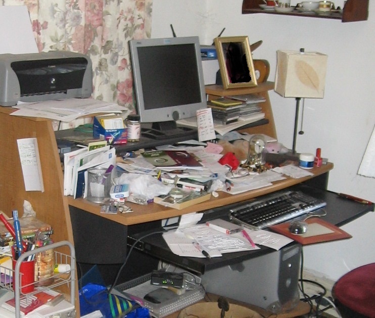 clip art images messy desk - photo #45